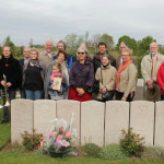 group at graveside