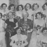 1952 Mayoral ball. Mrs Pethard & Mrs Amer